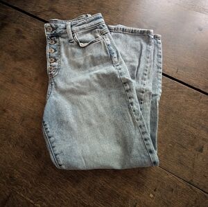 SO high rise mom jeans